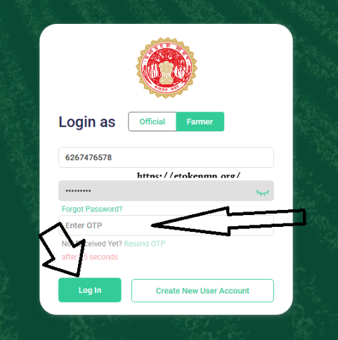 farmer id registration mp